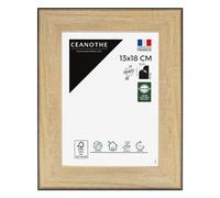 Cadre photo Ceanothe Newton 13 x 18 cm Bois et Noir