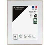 Cadre photo Ceanothe Newton 18 x 24 cm Bois et Blanc Bois et Blanc E