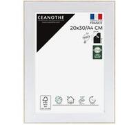 Cadre photo Ceanothe Newton 20 x 30 cm A4 Bois et Blanc Bois et Blanc G
