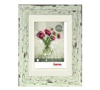 Cadre photo - CHALET - Menthe - Effet vieilli - 30 x 40 cm