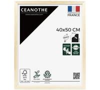 Cadre photo Circée Authentic naturel 40x50 cm CEANOTHE en bois massif fsc Verre acrylique Incassable - Fabriqué en France Bois brut G