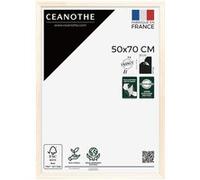 Cadre photo Circée Authentic naturel 50x70 cm CEANOTHE en bois massif fsc Verre acrylique Incassable - Fabriqué en France Bois brut G