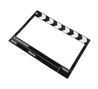 Cadre Photo Clap de Cinéma en Papier Noir et Blanc