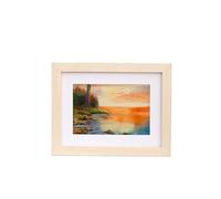 Cadre photo classique, créatif et coloré, idéal for accrocher au mur ou décorer un bureau, souvenir ou cadeau(White Oak,A3 [29.7 * 42cm])
