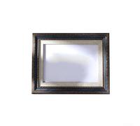 Cadre photo classique de 12,7 cm en résine avec panneau arrière en MDF pour une utilisation dans la salle d'étude ou le couloir (bleu)
