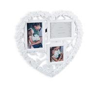 Cadre photo coeur RD5624, blanc