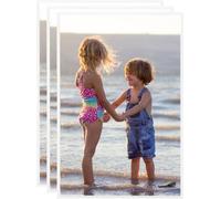 Cadre photo Collage 3 pcs. pour mur table blanc 21x29,7 cm MDF