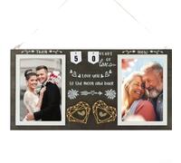 Cadre photo d'anniversaire avec chiffres numériques 0 9 pour personnaliser votre année d'amour et de célébration