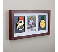 Cadre Photo de Collection, Cadre d'affichage pour Plusieurs Images, médaille, Cadre 3D pour médailles, Souvenirs, Fleurs, médailles de Guerre, Militaires, Sportives
