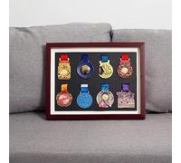 Cadre Photo de Collection, Cadre d'affichage pour Plusieurs Images, médaille, Cadre 3D pour médailles, Souvenirs, Fleurs, médailles de Guerre, Militaires, Sportives