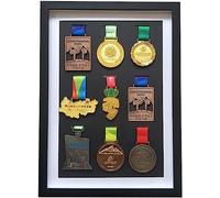 Cadre Photo de Collection, Cadre d'affichage pour Plusieurs Images, médaille, Cadre 3D pour médailles, Souvenirs, Fleurs, médailles de Guerre, Militaires, Sportives