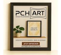 Cadre photo de qualité supérieure - 40 mm - En MDF - Noir mat - 60 x 120 cm - Avec verre synthétique antireflet - Format portrait et paysage - Montage mural ou sur table - Design moderne pour photos