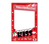 Cadre photo de Saint-Valentin - Cadre en forme de cœur pour la Saint-Valentin | Cadre photo en papier de Saint-Valentin | Accessoires photo de Saint-Valentin | Accessoires photo de Saint-Valentin pour