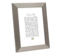 Deknudt Frames S41VD1 Cadre Photo Étroit Résine Argenté 20 x 30 cm