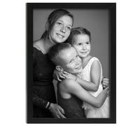 Cadre Photo Deknudt S45sk Finition Contemporaine (bois) 20x30 Noir - Texturé