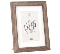 Cadre Photo Deknudt S66k (mdf) Avec Passe-partout 15x20 (passepartout Fenêtre 10x15) Chêne Gris