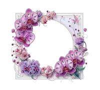 Cadre photo diamant à faire soi-même, peinture diamant art fleur acrylique décoration de la maison, cadre photo, cadre photo, affichage de table, famille, amis, cadeau de mariage (diamant à point