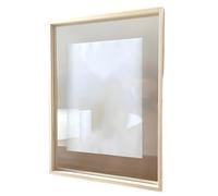 Cadre Photo Double Face, Cadre Photo Texturé Bois avec Lentille Acrylique pour La DéCoration De SpéCimens VéGéTaux, DéCoration(A4)