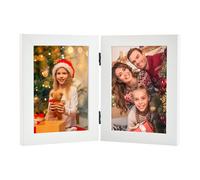 Cadre photo double Frametory 5x7 Cadres photo charni res Deux cadres photo pliants