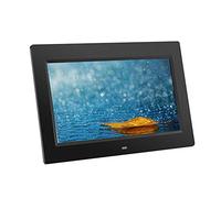 Cadre Photo Électronique 10En Multifonctions Publicité Machine Support Usb Et Sd Photo/Musique/Lecteur Vidéo Haute Résolution 1024X600 Calendrier,Noir