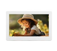 Cadre Photo électronique, Cadre Photo Numérique 11,4 Pouces IPS LCD Support Mural Lecture Automatique pour Le Bureau (Prise UE)