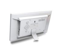 Cadre Photo Électronique De 7 Pouces, Support Publicitaire, Lecture en Boucle, Prise USB SD DC, Affichage éCran Haute DéFinition(White)