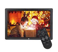 Cadre Photo électronique numérique, 17 Pouces 1440 * 900 HD, Lecteur de Musique et vidéo/réveil/Calendrier, (Noir)