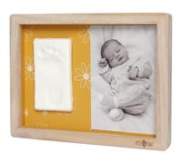 Cadre photo empreintes Classique Daisy Ochre
