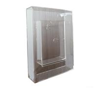 Cadre photo en acrylique avec panneau arrière facile d'accès, pratique pour l'affichage de photos (blanc)