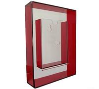 Cadre photo en acrylique avec panneau arrière facile d'accès, pratique pour l'affichage de photos (pourpre)