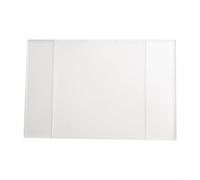Cadre photo en acrylique avec profil plat pour une utilisation sur un mur ou une étagère, supportant des panneaux imprimés interchangeables et des inserts d'image (style vertical)