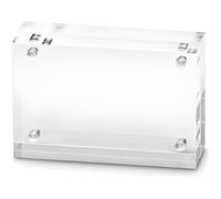 cadre - photo en acrylique de qualité supérieure transparent 7,5 x 5 x 2 cm