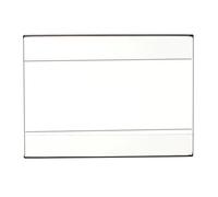 Cadre photo en acrylique transparent avec support mural, design sans perforation, convient pour l'affichage du marché, les étiquettes de produits et les supports de texte publicitaire sur étagères