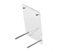 Cadre photo en acrylique transparent pour photos A4/A5/pour photos A6, licence commerciale, notes ou cartes postales, cadre de décoration moderne et minimaliste pour bureau et maison (20,3 cm)