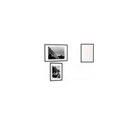 Cadre photo en aluminium, A3, noir