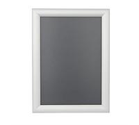 Cadre photo en aluminium argenté A4 anti-reflet 330 x 245 mm