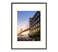 Cadre photo en aluminium Frametory 12 x 16 - Cadre noir 12 x 16 avec passe-partout amovible pour photo 8,5 x 11 - Cadre en m tal durable 16 x 12