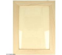 Cadre photo en bois à décorer - 28 x 36 cm Bois G