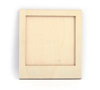 Cadre photo en bois à décorer - Polaroïd - 9,4 x 10 cm