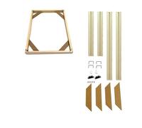 Cadre photo en bois adapté pour cadre mural en toile, peinture diamant grande taille bricolage image et affiche cadre mural décor composite pin (couleur : hauteur 115 cm, taille : largeur 75 cm)