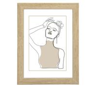 Cadre photo en bois "Copenhague", chêne, 30 x 40 cm