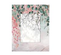 Cadre photo en bois de 12,7 x 17,8 cm, support de table et montage mural, cadre photo en bois d'eucalyptus sur le dessus