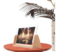 Cadre Photo En Bois Indépendante - Porte-image De Bureau En Forme De U, Affichage De Panneau Acrylique Transparent | Support De Photo Rustique Sur Table, Cadre Décoratif Moderne Étanche Pour La Maison