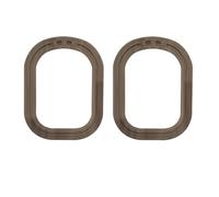 Cadre Photo En Bois Massif Sculpté Composé De Deux Pièces Et Orné D'Un Placage Décoratif Pour Une Décoration Murale De Style Européen Modèle A 22 X 17 X 1.5cm
