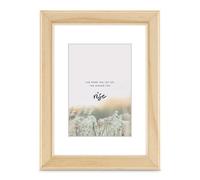 Cadre photo en bois "Rise", naturel, 40 x 50 cm