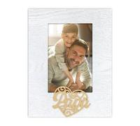 Cadre photo en bois ZEP Oscar 10x15 cm gris