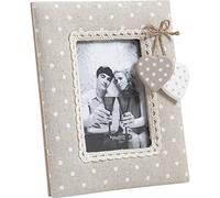 Cadre Photo en Coton et Verre