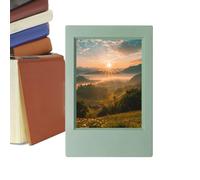 Cadre photo en film de 3 pouces - Cadre photo vertical artistique avec protection UV, support de bureau protecteur transparent | Support décoratif pour affichage de bureau