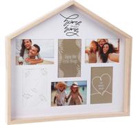 Cadre photo en forme de maison, 70 x 40 x 43 cm