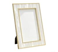 Cadre photo en métal robuste de 17,8 cm avec finition dorée (frame2)